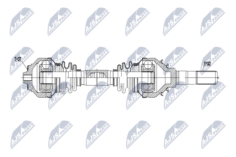 Nty Driveshaft Rear Right For Bmw M5 F10 Competition 560 575 11 - Image 10