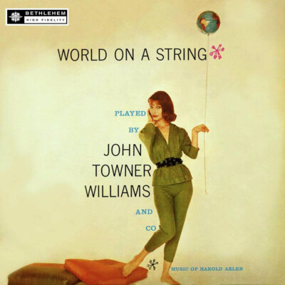 JOHN TOWNER WILLIAMS = World On A String = VINYL LP Album = JAZZ