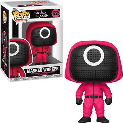 Netflix Squid Game - Masked Worker 1226 - Funko Pop! - Vinyl Figur