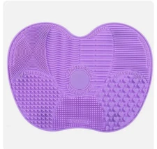 Silicone Makeup Brush Cleaner Pad Washing Scrubber Board Cleaning Mat Tool