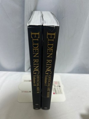 ELDEN RING Official Art Book Volume I II Set KADOKAWA Game Artwork Collection