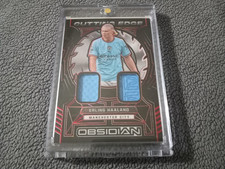 2022-23 Panini Obsidian Soccer Cutting Edge Erling Haaland #CE-EH Dual Patch /44