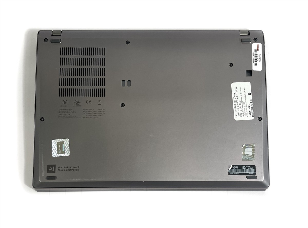 Lenovo ThinkPad X13 Gen 2 Laptop i5-1145G7 2.6GHz 256GB SSD 8GB 