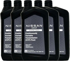 Nissan Genuine OEM CVT-3 Transmission Fluid 999MP-NS300P (5 Quarts)