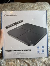 HumeHealth Smart Body Fat Scale BMI/Bone/Visceral Fat, Black HH-BP