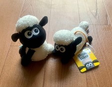Shaun the Sheep Chibi Mascot 2 Types Collectible Plush Authentic Rare