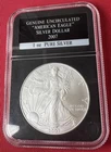 2007 American Silver Eagle 1 oz 99.9% Fine Silver Uncirculated Flawless Gem