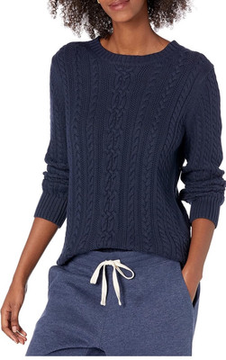 Amazon Assential Fisherman Cable Long Sleeve Sweeter 2xl