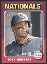 2024 Topps Heritage #277 Joey Meneses Washington Nationals 46434