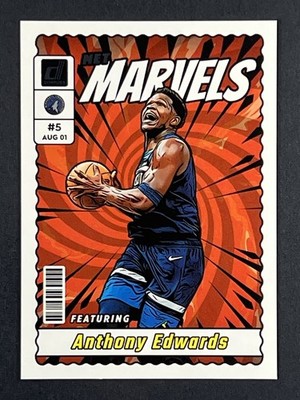 2023-24 Panini Donruss - Net Marvels Anthony Edwards #10
