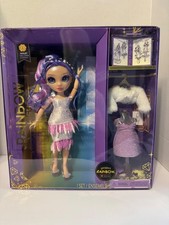 Rainbow High - Fantastic Fashion - Violet Willow - Fashion Doll w/Accessories