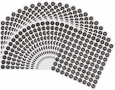 2000Pcs 1 to 100 Number Labels 0.4 Inch round Dot Stickers for Inventory Storage