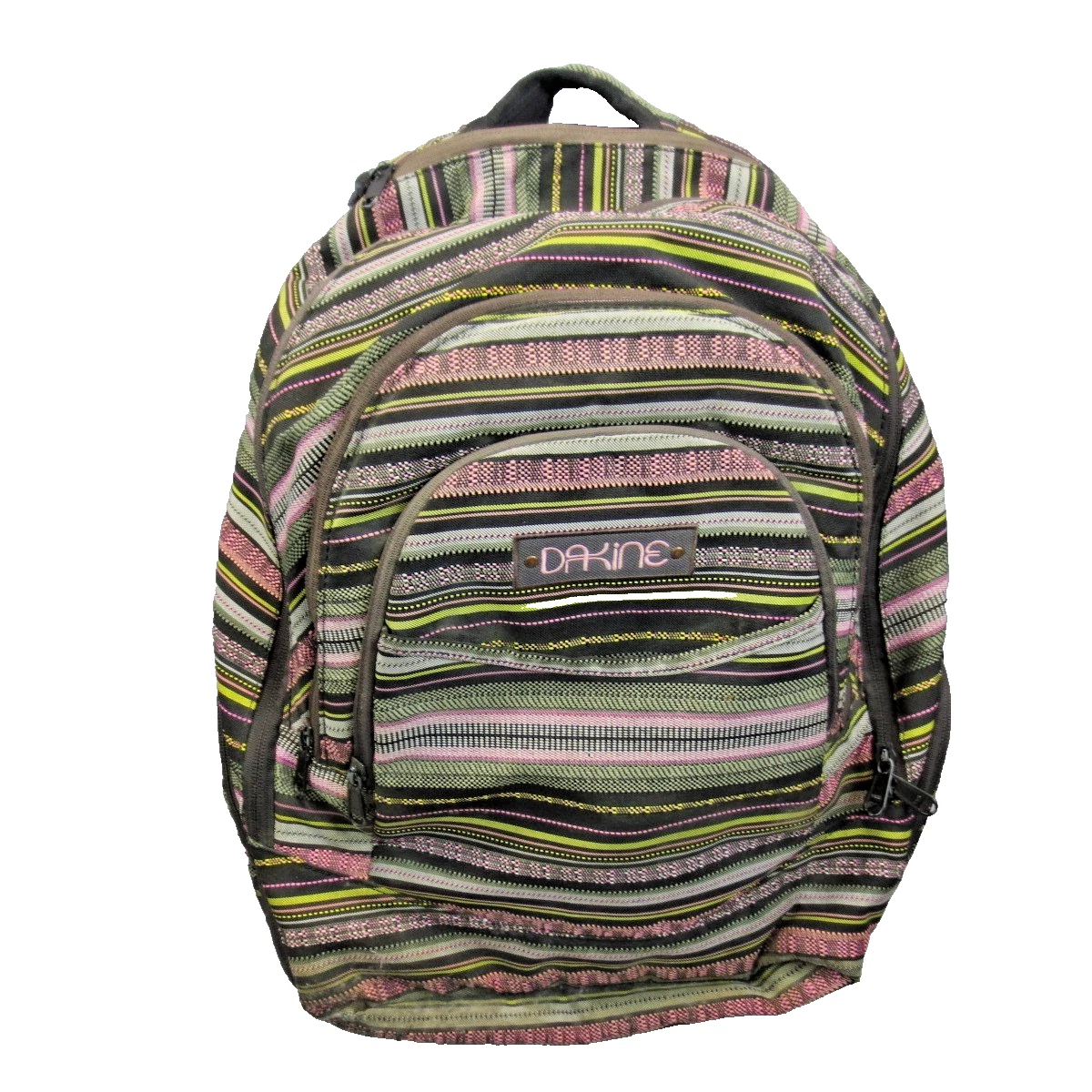 Dakine Multicolor Striped Backpack Dakine Backpack Frankie 8 Pockets Multicolored Striped  main image 2