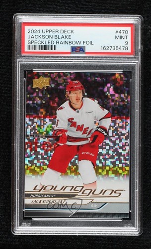 Jackson Blake [Speckled Rainbow] #470 2024 Upper Deck card