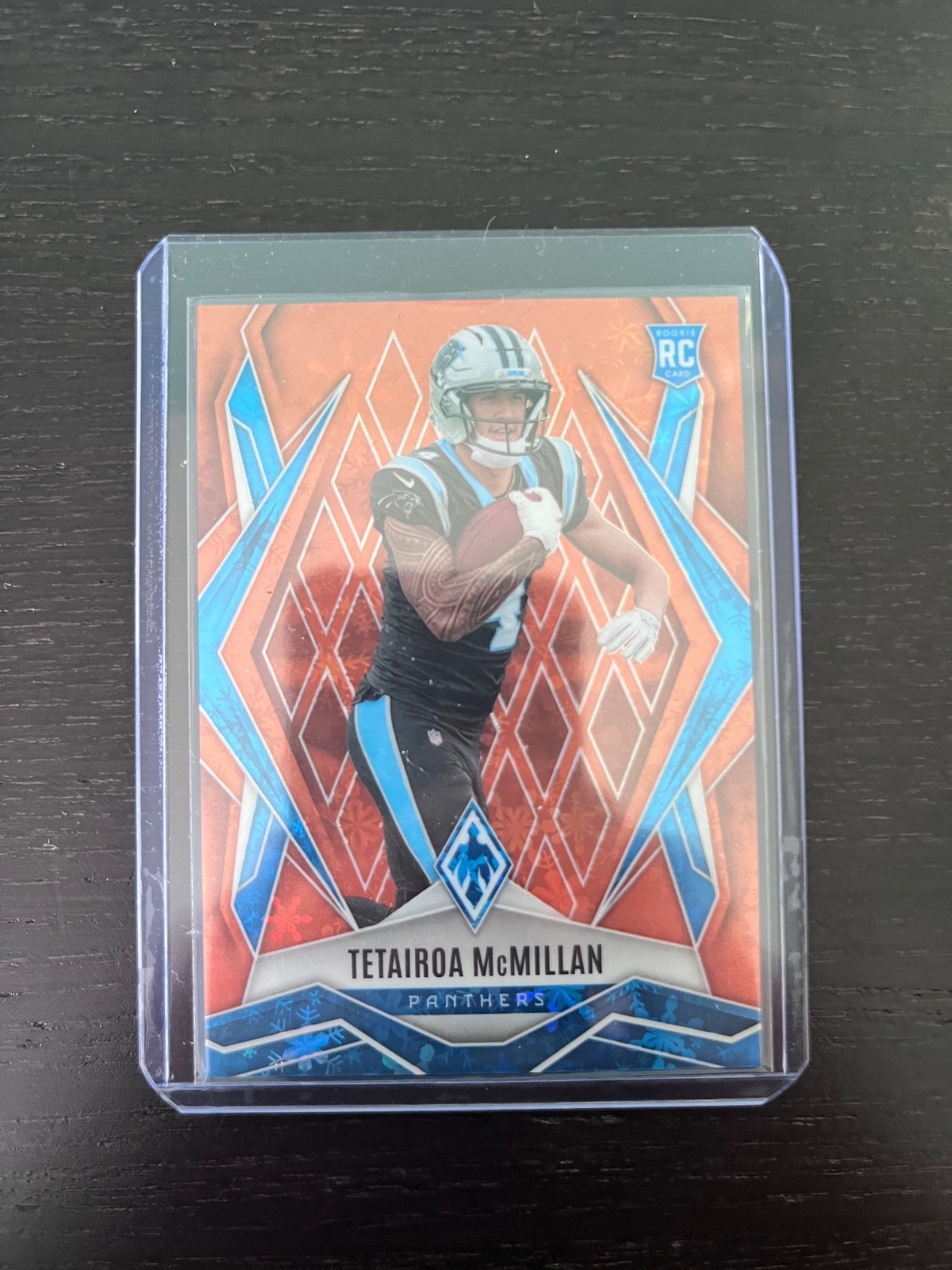 2025 Panini Phoenix - Rookies Tetairoa McMillan #155 Orange Winter /99 (RC)