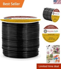 Durable 100 FT 18 Gauge Anodized Aluminum Wire - Perfect for Crafts and Jewelry