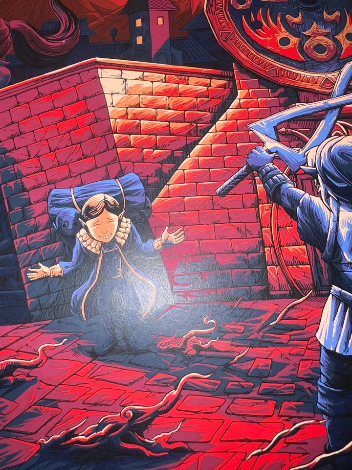 Плакат МАСКА ZELDA MAJORA НАБОР Raf Banzuela трафаретная печать соответствующий Reg и вариант - Изображение 3 из 4