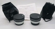 Opteka OPT-05W  and Opt-20T High Definition 2 Conversion Lenses W Instructions 