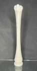 20” Tall! Vintage Westmoreland Swung Milk Glass Paneled Glass Pedestal Vase