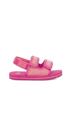 Sandali donna UGG Lennon Junior’s fragola milkshake taglia J 6 W 8 nuovi con etichette