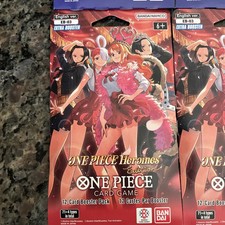 One Piece Heroines EB-03 Sleeved Blister Pack Sealed TCG🔥