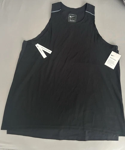 Nike Men’s Tech Pack Running Tank Top Size Large BV5665-010, New With Tags