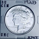 1922 D BU GEM PEACE SILVER DOLLAR UNC MS+++ U.S. MINT RARE COIN 8345