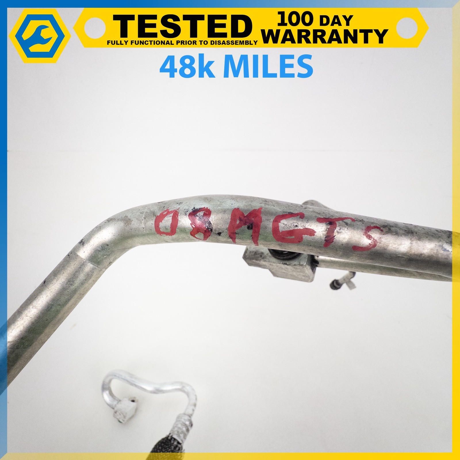 08-19 MASERATI GRANTURISMO AC A/C AIR CONDITIONING HOSE PIPE LINE ASSEMBLY OEM