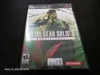 Metal Gear Solid 3: Subsistence Sony Playstation 2 PS2 MINT condition COMPLETE!