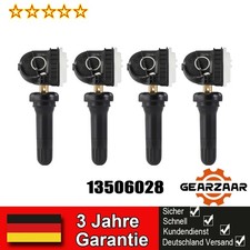4x RDKS Sensor 13506028 Für Opel Astra K Astra J Reifendrucksensor TPMS 433 DE
