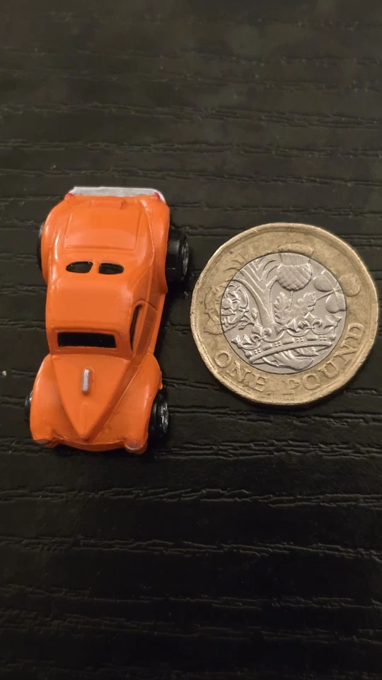 Willys Coupe '41 Orange Micro Machines 1994 LGT Galoob Classic Miniature Car — 第 2/4 张图片