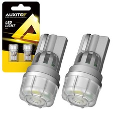 2X 194 T10 168 White LED Bulbs For Car Interior Dome Courtesy Map Door Light