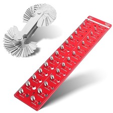 Thread Checker, 28 Nut and Bolt Checker & 58pcs Pitch Gauge,... 
