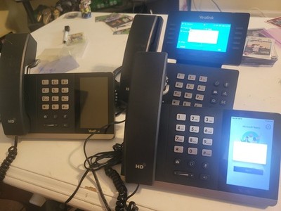 Yealink SIP-T54W IP Prime Business Phone with Power Adapter  Used Read