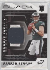 2022 Panini Black Rookie Influx Materials 134/150 Carson Strong #RIM-CST n0c