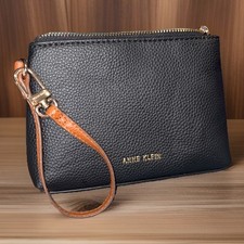 Anne Klein Wristlet - Black - New Without Tags FREE SHIPPING 