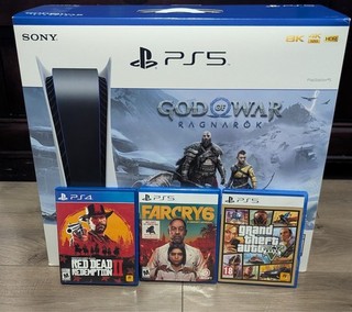 Sony PlayStation 5 God Of War Ragnarok Edition 825 GB Home Console White