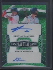 2025 Leaf Signature Series Shimmer Kristian Campbell Roman Anthony 1/1 Auto RC