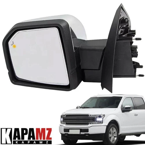 For 2015-2020 Ford F-150 F150 Driver Side Mirror Power/Signal/Blind Spot 18-Pin