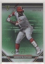 2021 Topps Triple Threads Emerald 109/259 Andrew McCutchen #98 0w8