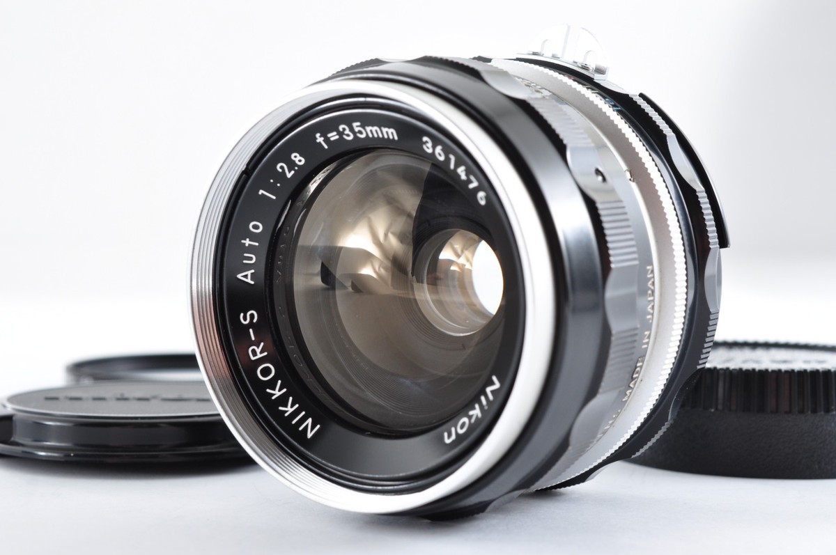 Nikon NIKKOR-S Auto 35mm f/2.8 non ai MF Lens From Japan [Near