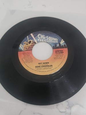 Gene Chandler - Get Down / I'm The Traveling Kind 45 VG