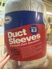 Master flow INSLV6R8 6 in. Dia R-8 Ductwork Insulation Sleeve