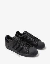 New Y-3 Black Superstar Trainers