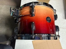 Gretsch Renown 12 Diameter X 8 Deep Tom Natural To Walnut Fade