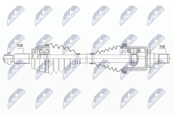 NTY Antriebswelle NPW-LR-021 FüR Land Rover-image