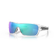 Oakley Turbine Rotor Sunglasses - Clear Frame - Prizm Sapphire Lens