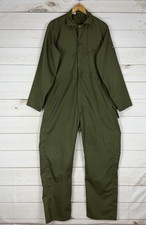 Vintage OshKosh B'Gosh Coveralls Mens 42 L Green Mechanic Workwear USA Union