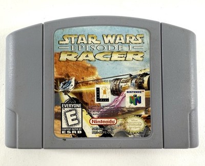 Star Wars Episode 1 Racer (Nintendo 64, 1999) Game Cartridge - Tested
