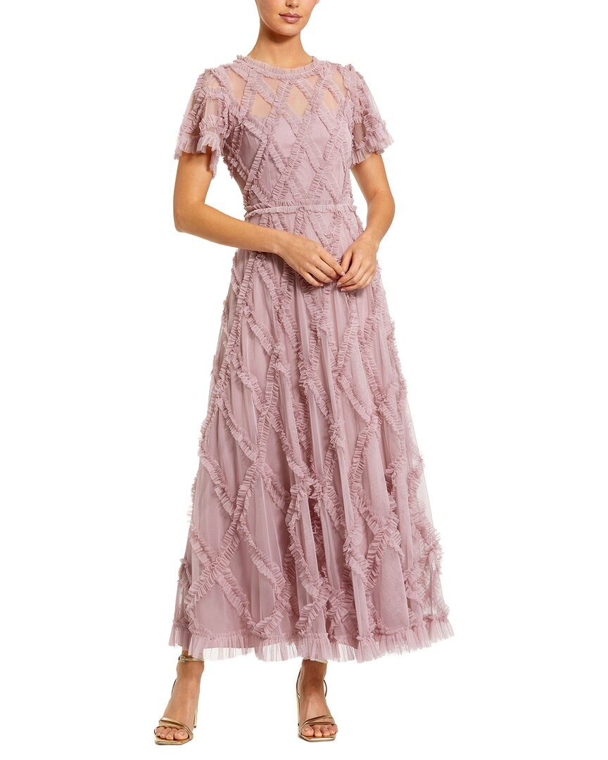 fitted lace wedding dress Mac Duggal 68508 Dress
